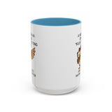 A Wise Woman - Owl Cute Accent Mug