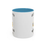 Life Is Better With Frenchie -  Accent Coffee Mug