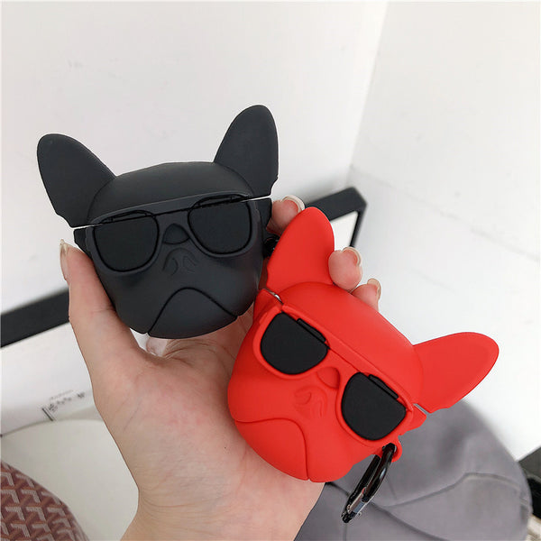 Protective French Bulldog AirPod Case