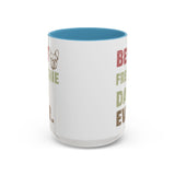 Best Frenchie DAD-  Accent Coffee Mug