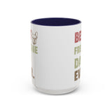 Best Frenchie DAD-  Accent Coffee Mug