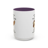 A Wise Woman - Owl Cute Accent Mug