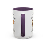 A Wise Woman - Owl Cute Accent Mug
