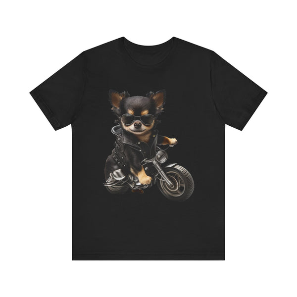 Chihuahua Motorcycle - Unisex T-Shirt