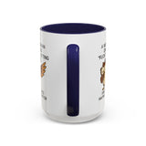 A Wise Woman - Owl Cute Accent Mug