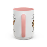 A Wise Woman - Owl Cute Accent Mug