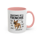 Anatomy of French Bulldog Coffee Mug