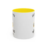 Life Is Better With Frenchie -  Accent Coffee Mug