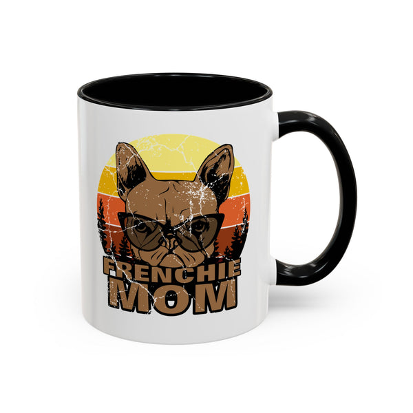 French Bulldog Mom Coffee Mug - Cute Accent Mug for Dog Lovers