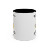 Life Is Better With Frenchie -  Accent Coffee Mug