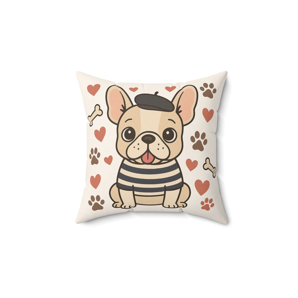 Cute Frenchie - Throw Pillow
