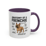 Anatomy of French Bulldog Coffee Mug