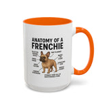 Anatomy of French Bulldog Coffee Mug