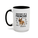 Anatomy of French Bulldog Coffee Mug