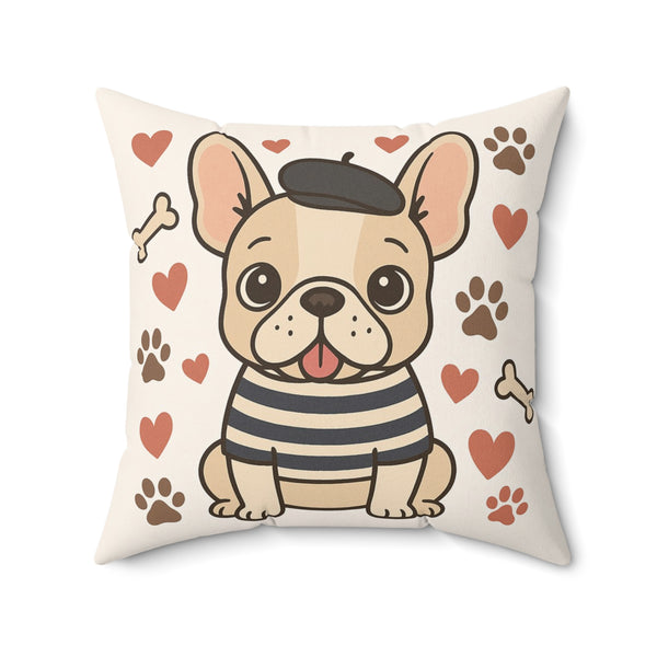 Cute Frenchie - Throw Pillow