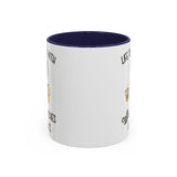Life Is Better With Frenchie -  Accent Coffee Mug