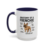 Anatomy of French Bulldog Coffee Mug