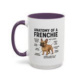 Anatomy of French Bulldog Coffee Mug