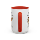 A Wise Woman - Owl Cute Accent Mug