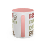 Best Frenchie DAD-  Accent Coffee Mug