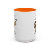 A Wise Woman - Owl Cute Accent Mug