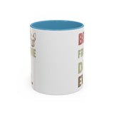 Best Frenchie DAD-  Accent Coffee Mug