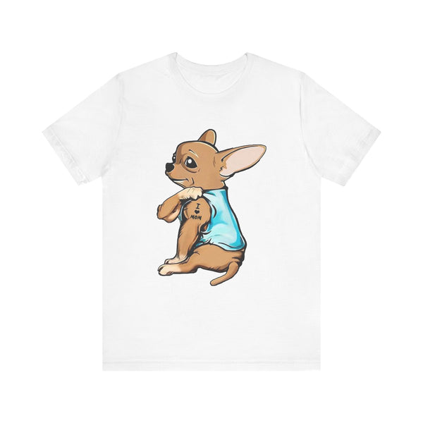 Chihuahua I Love MOM - Unisex T-Shirt
