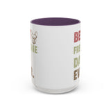 Best Frenchie DAD-  Accent Coffee Mug
