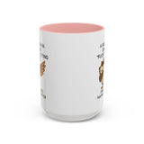 A Wise Woman - Owl Cute Accent Mug