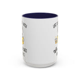 Life Is Better With Frenchie -  Accent Coffee Mug