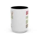 Best Frenchie DAD-  Accent Coffee Mug