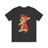 Chihuahua I Love MOM - Unisex T-Shirt