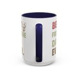 Best Frenchie DAD-  Accent Coffee Mug