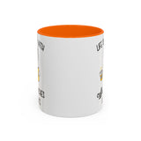 Life Is Better With Frenchie -  Accent Coffee Mug
