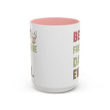 Best Frenchie DAD-  Accent Coffee Mug