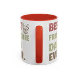 Best Frenchie DAD-  Accent Coffee Mug