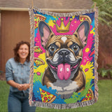Artwork Heirloom Woven Blanket (Portrait)