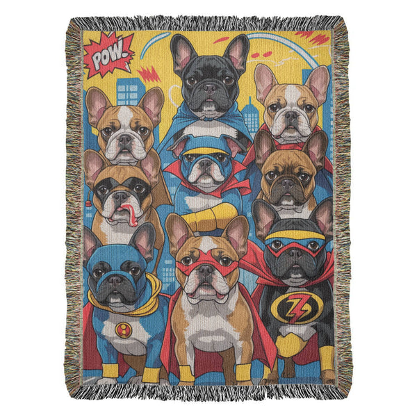 Artwork Heirloom Woven Blanket (Portrait)