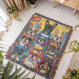 Artwork Heirloom Woven Blanket (Portrait)