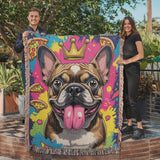 Artwork Heirloom Woven Blanket (Portrait)