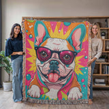 Artwork Heirloom Woven Blanket (Portrait)