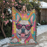 Artwork Heirloom Woven Blanket (Portrait)