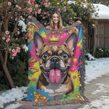Artwork Heirloom Woven Blanket (Portrait)